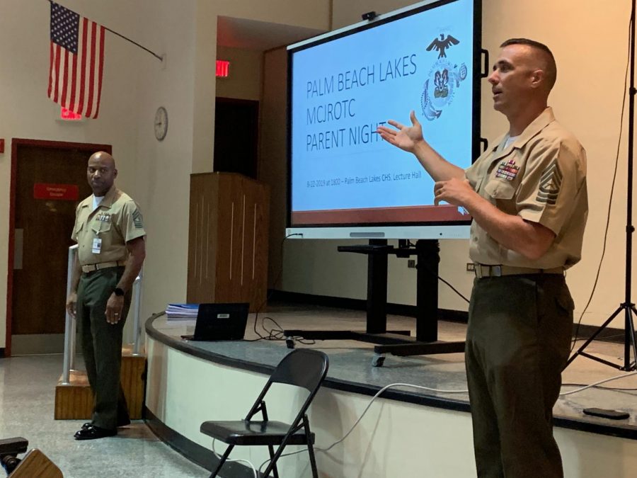 Parent Night with MC JROTC!