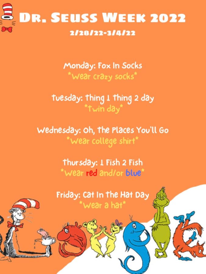 Early Childhood Presents Dr. Seuss Week!