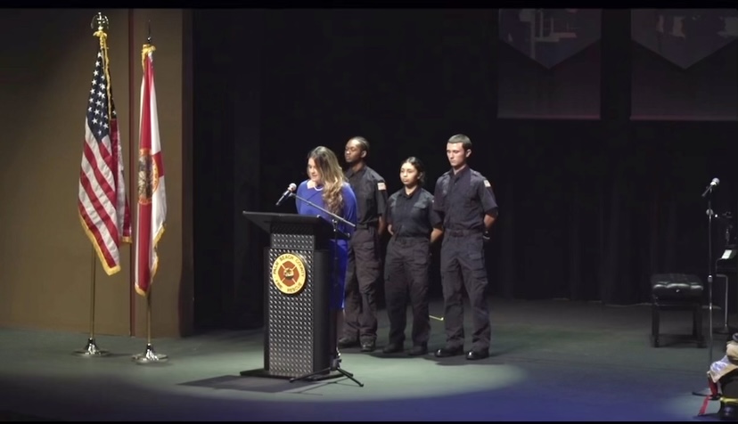 Fire Cadets Remember 9/11